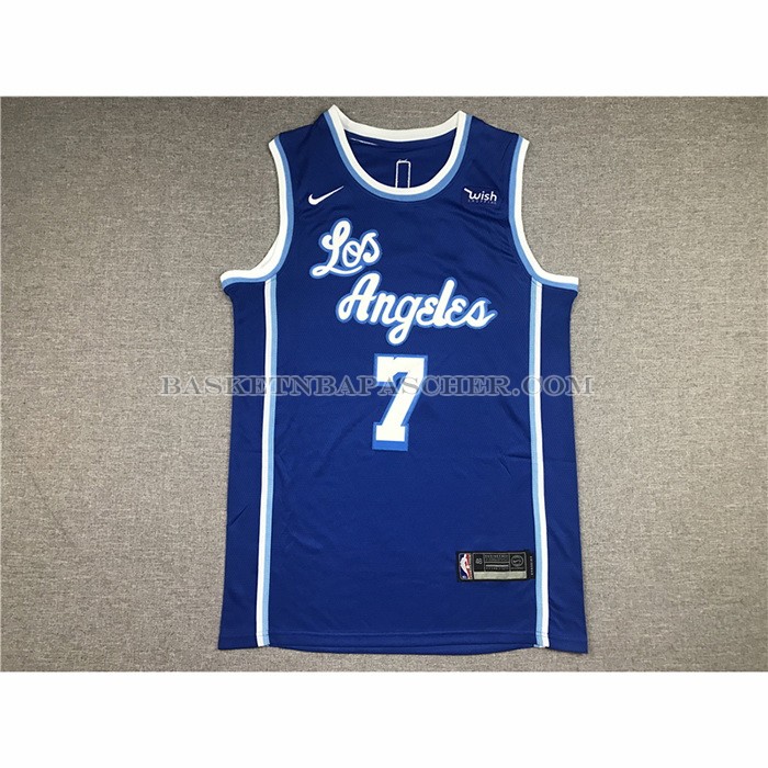 Maillot Los Angeles Lakers Carmelo Anthony NO 7 Classic 2021 Bleu